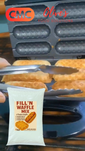 Olives Fill’n Waffle Mix 1 Kilo – 34 Servings | Perfect for Hotdog Cheese & Sausage Waffles