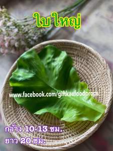 #ผักปลอม #ใบผักหอมปลอม ( ใบใหญ่) วัสดุผลิตจากยาง ล้างน้ำทำความสะอาดได้