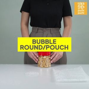 PUCHIPACK【1000pcs】Food Grade Round Bubble Sheet / Bubble Wrap Single Layer For Cookies Container 泡泡纸 泡泡膜 包装