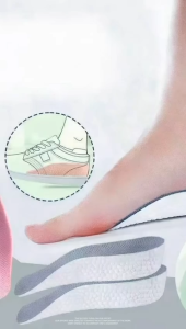 Premium Invisible Height Boost Insoles EVA Cushion Pads for Men & Women Tapak Kasut Tinggi