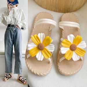Two-Way Wear Roman Sandals Womens Outdoor Summer French Style Beach Shoes Fairy Wind Matching Skirts Coastal Slippers
