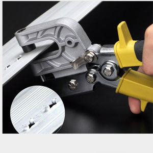 14 นิ้ว COOLBAR คีมย้ำโครงซีลาย การแสดงซีลาย พัฒนาโครงผนังยิปซัม มาตรฐานญี่ปุ๋น คีมเจาะพับ โครงเหล็กและผนังเบา