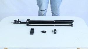 Adjustable Tripod Floor Stand Tablet Holder Stand for 4-11 Inches Tablet Smartphones Mount Lazy Holder Bracket for Ipad