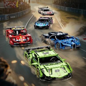 Bộ Khối Xây Dựng Xe Đua Công Nghệ Lele Brothers - Đồ Chơi Mô Hình Lắp Ráp Cho Bé Trai Thích Hợp Cho Bé Từ 6-12 Và 14 Tuổi