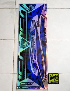 STRIPING HOLOGRAM YAMAHA MX KING 150 MX KING MALAYSIA Y15ZR LIS STICKER DECAL VARIASI YAMAHA MX KING MX KING 150 Y15ZR
