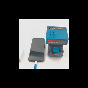 21V Portable Mini Intelligent Inverter Power Converter Power Station Generator