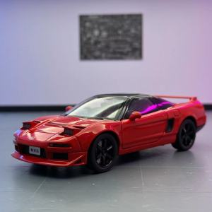 Honda NSX Alloy Car Model Light Sound Pullback Childrens Toy Gift Desktop Trendy Plaything Display Diecast Metal Car Collectible