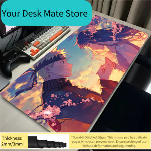 Bandai | Mouse Pad Gaming N-Narutos Large Dywan Gamer Keyboard Desk Mat Table Carpet Mousepad XXL Soft rubber office gift For Computer