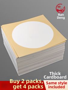 Calligraphy And Painting Rice Paper Circular Half Raw Half Ripe