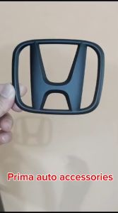Emblem Mobil Logo H Hitam Doff HRV / Civic / BRIO / Jazz / Mobilio / BRV / City Car