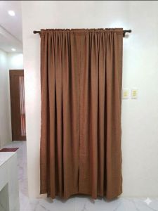 Amandas Curtain Shop Door size/Non ring curtan plain colors(60x84 inches) 7ft in heigth