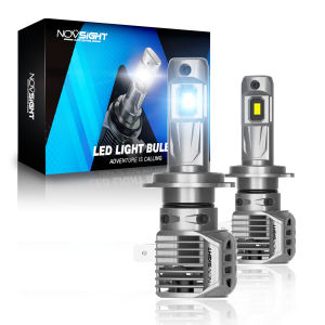 Novsight N62 H7 LED Headlight Bulb 90W 20000LM 6500K Cool White Super Bright LED Light for Car High Beam/Low Beam/Fog Light Plug and Play 2pcs 2 Years Warranty Free Shipping