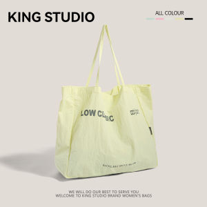 Summer Fashionable Canvas Tote Bag Womens Casual Shopping Bag Large Capacity Student Leisure Handbag Korean Style Soft Bag