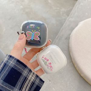 Budslive Wireless Bluetooth Earphone Protective Case for Galaxy BudsPro Detachable Korean Cartoon Ins Style Anti-Fall  Style Soft Shell