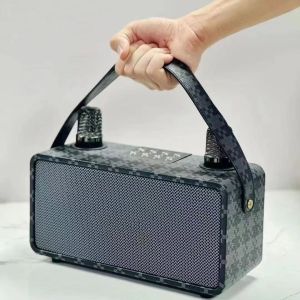 M28 Bluetooth Speaker High Power Wireless Home Audio Outdoor Portable Microphone Integrated K Song Audio High Power Bluetooth Speaker 20w Home Audio Karaoke Party Speaker Record Player Karaoke Bluetooth Speaker Christmas gift regalo