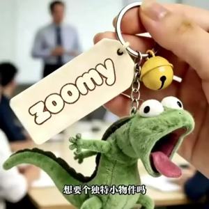 Realistic Small Lizard Funny Dolls Soft Fashion Accessories Green Lizard Keychain Pendant Cute Cartoon Toys