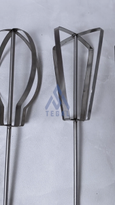 Mixer pangduk adonan kue mastabak pukis ukuran 50 cm bahan stainless steel pengaduk adonan ukuran besar serbaguna