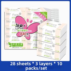 C&S | Travel Friendly Baby Paper Napkins 3 Layers Unscented