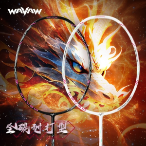 WAVAW | Ultralight Full Carbon Attack Badminton Racket