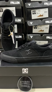 DC Teknic Black Shoes
