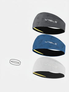 WRELS | Sweat Absorbing Slip-Resistant Sport Headband Summer