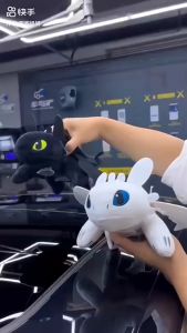 Toothless and Light Fury gắn xe trang trí xe mới nhất 2024