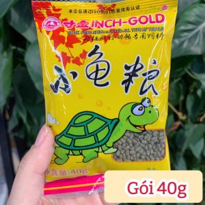 Cám thức ăn cho Rùa hãng InchGold gói 40g