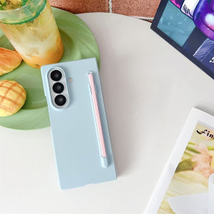 szhaiyu | With S Pen with Pen Slot Matte PC Shockproof Phone Case for Samsung Galaxy Z Fold 7 6 5 4 3 Fold7 for Samsung Z Fold 7 6 Cover