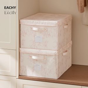 Foldable Fabric Storage Box for Clothes And Toys Home Use Organizer Box Versatile Storage Solution for Bedroom Childrens Room