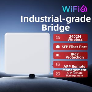 High-Power Long-Range WiFi6 Wireless Bridge 16km Transmission