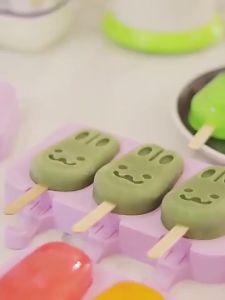 แม่พิมพ์ไอติม พิมพ์ซิลิโคน ซิลิโคนพิมพ์ทำอาหาร ที่ทำไอติม แม่พิมพ์ไอศกรีมซิลิโคน food grade plasticIce cream mold