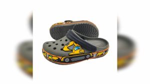 Croc Fun Lab Excavator Kids & Junior Sandal Anak