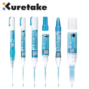 Japan Kuretake Zig 2 Way Glue Pen(1mm/2mm/4mm/15mm) Adhesive for ProfessionalArtists Crafting Scrapbooking Gift Card