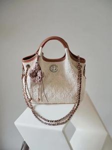 CHIO‘2ND | Linen Vintage Tote Bag