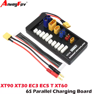 XT90 EC5 EC3 XT60 T XT30 6S Connector Lipo Battery Charger Board 2-6S For Imax B6 B6AC IDST Q6 Lite Balance Charger