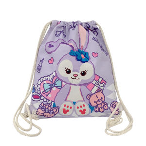 กระเป๋าหูรูดกระเป๋าเป้สะพายหลังมีเชือกรูดกระเป๋าหนังสือสำหรับนักเรียนประถมชายและหญิงกระเป๋าเป้ผ้าใบพิมพ์ลายการ์ตูนกระเป๋าผ้ากระเป๋าเรียนพิเศษสำหรับเรียนพิเศษ