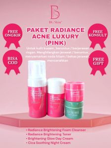 BG SKIN PAKET ACNE LUXURY NEW / RADIANCE ACNE KEMASAN BARU FREE GIFT