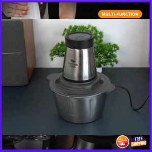 COD One Two Cups Food Processor Penggiling Daging Meat Grinder 2L 250W JJ 1966 / Blender Multifungsi / Blender Penggiling Daging Bumbu Masak 2 Liter / Blender Daging Sayuran Bumbu Dapur Serbaguna / Blender Penggilingan 1 Set Lengkap Mata Pisau Cadangan