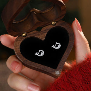 S999 Sterling Silver Whales Hollow out Earrings Womens Non-removable Cute Sweet Childrens Ear Jewelry Fashion Accessories