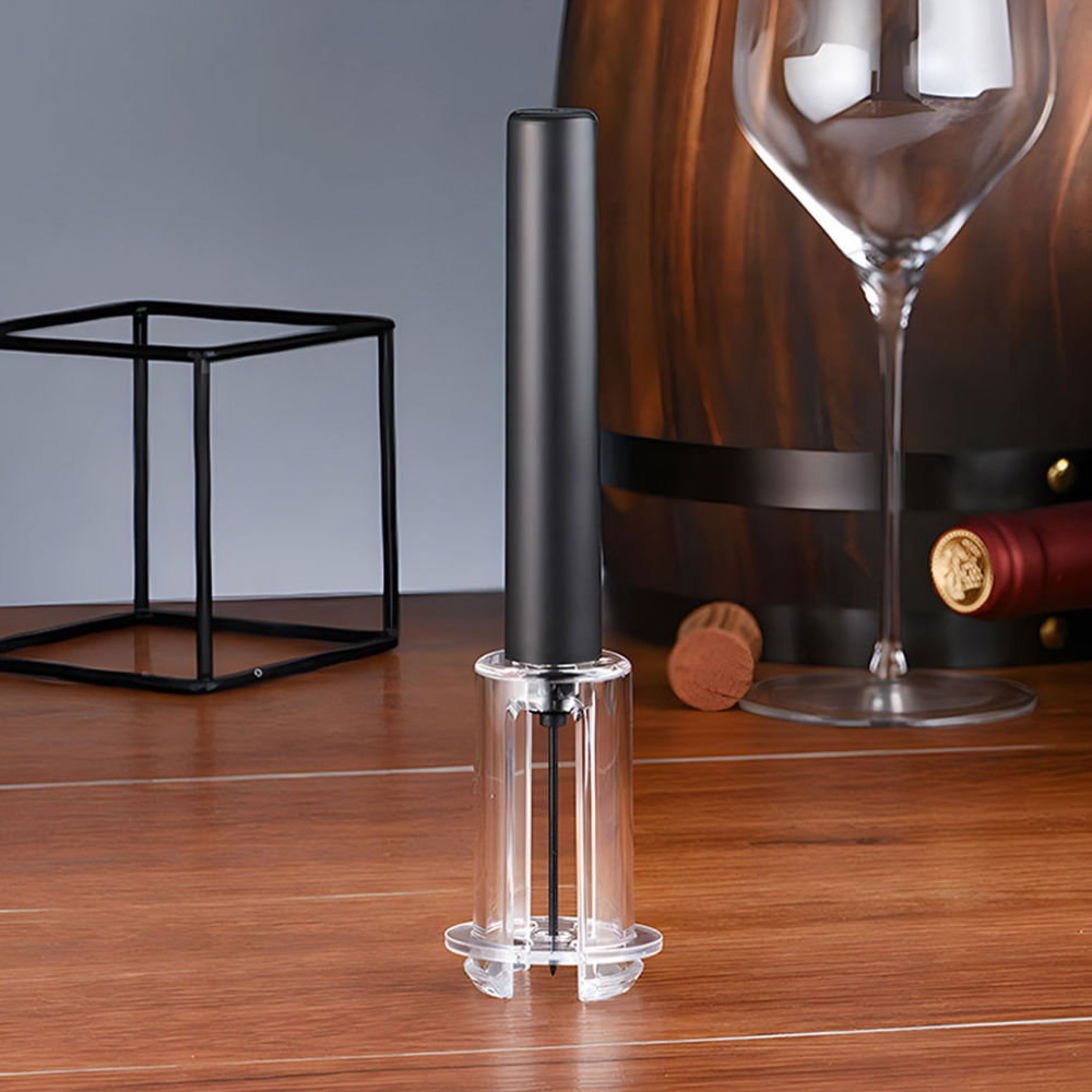 Saca-rolhas de vinho com bomba de pressão de ar, abridor de garrafas portátil para bar com pino de aço inoxidável e sistema de remoção a vácuo._voghion.com