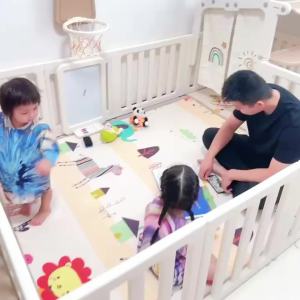 Kids Playground Playards Safety Playpen For Baby Fence Baby Fence Play Pen Kids Playground Household Children 婴儿围栏