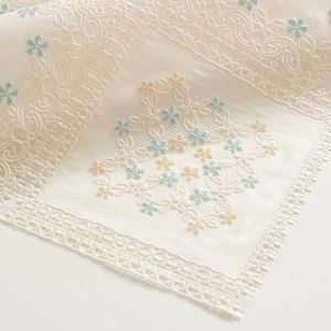 Waterproof Heat Resistant Oil-Proof Lace Tablecloth