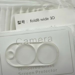 9H HD Screen Tempered Glass Film Back Camera Lens Protectors for Samsung Galaxy Z Fold 8 Ultra (Wide) 7 6 5 4 5G 2.5D Full Cover