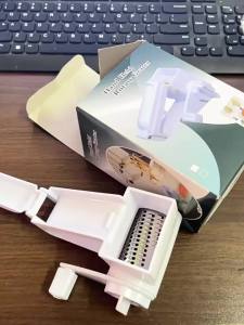 Keju r parut tangan dipegang parut keju dengan Roller keluli tahan karat untuk Grating keju keras coklat kacang alat dapur