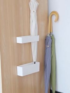 COLOGO 🥇 Home Adhesive Wall-mounted Umbrella Holder Organizer Umbrella Storage Stand