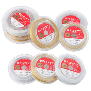 1 Meter 0.3/0.4/0.5/0.6mm Japan Flexy 7 Imported Soft Steel Wire 7 Strands Jewelry Line For Pearl Necklace Bracelet DIY Jewelry Making Accessories