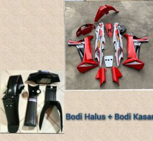 Cover Body Fiz R F1z R  Fiz r fullset halus dan kasar Cover Body full Set Halus dan kasar warna putih merah YAMAHA F iz R