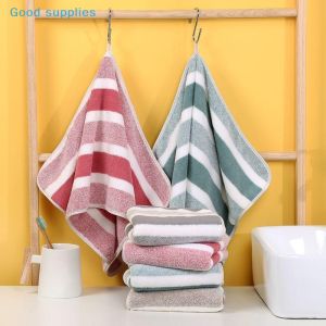EELHOE | nimble2 Pcs Striped Microfiber Bath Towels Skin Friendly Soft Absorbent Towel for Kids Adults Bathroom Shower Beach Swimming