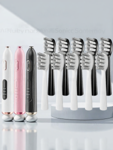 Soft Bristle Electric Toothbrush Head for Adults Gentle on Gums Replacement Toothbrush Head Suitable for Isonic I8 Toothbrush