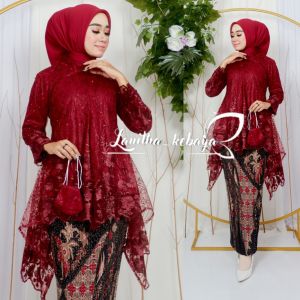 Set Kebaya Busui Tunik Maury Kebaya Wisuda Modern Kebaya Kondangan Remaja dewasa Kebaya Wisuda Modern Kebaya Tunik Busui